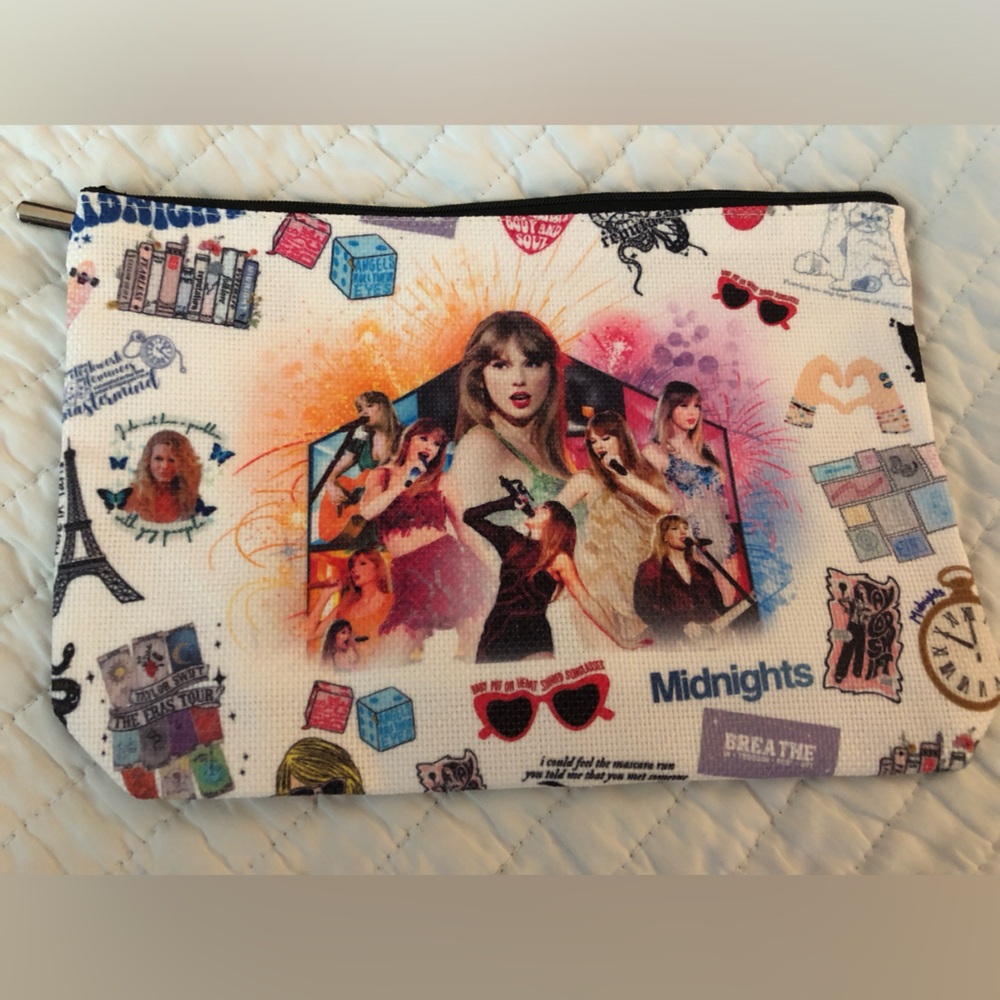 Taylor Swift eras tour makeup bag / pouch